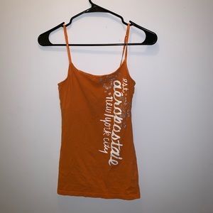 orange Aeropostale tank top